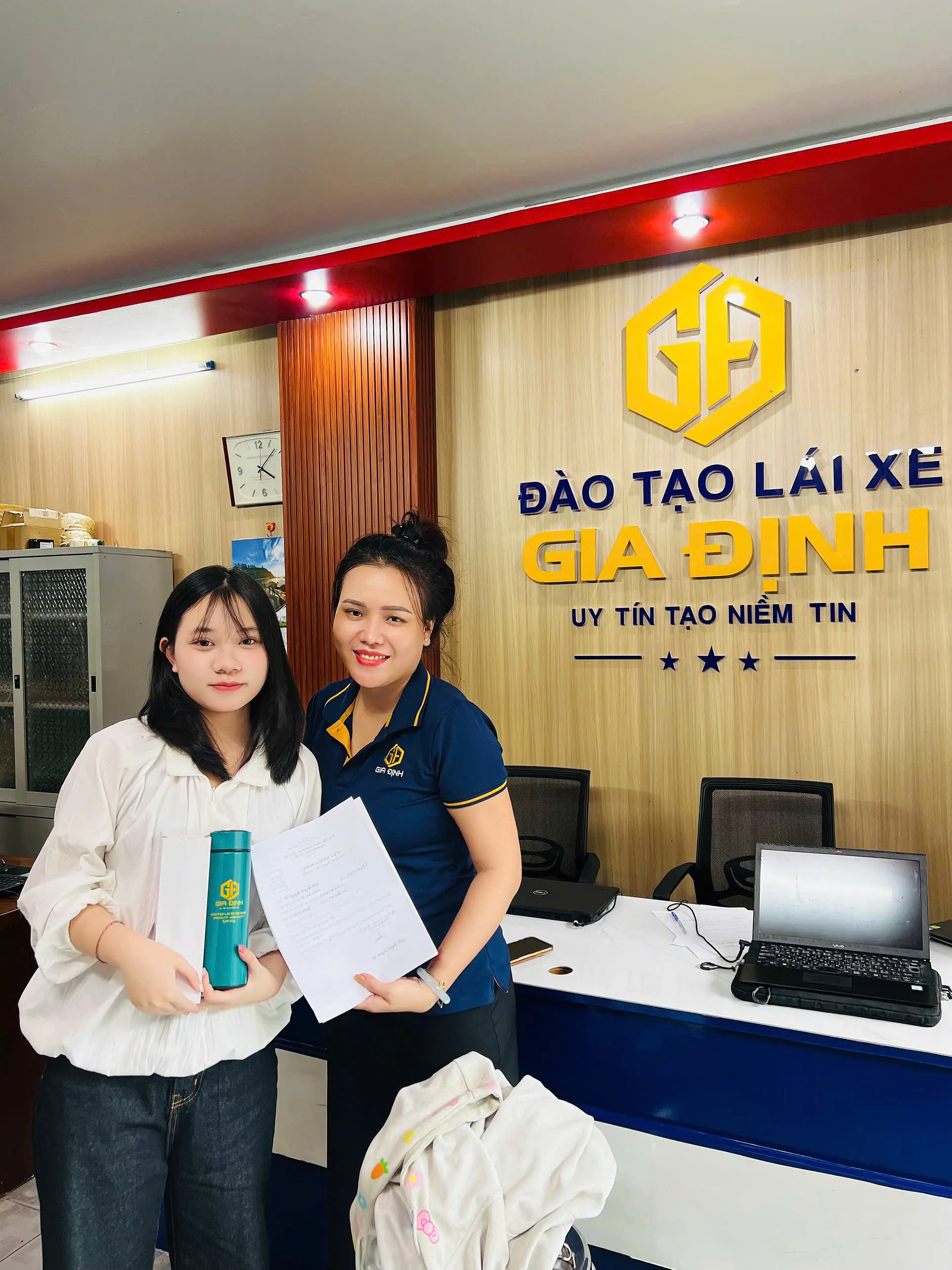 Văn phòng đào tạo lái xe Gia Định