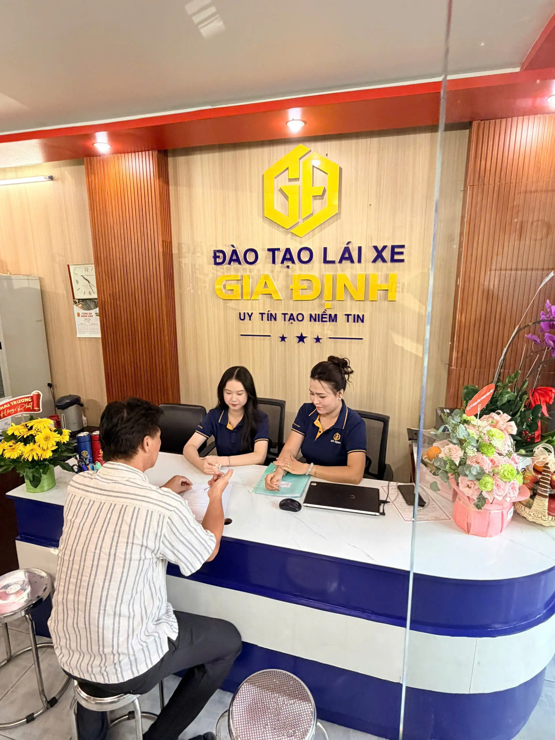 Văn phòng đào tạo lái xe Gia Định