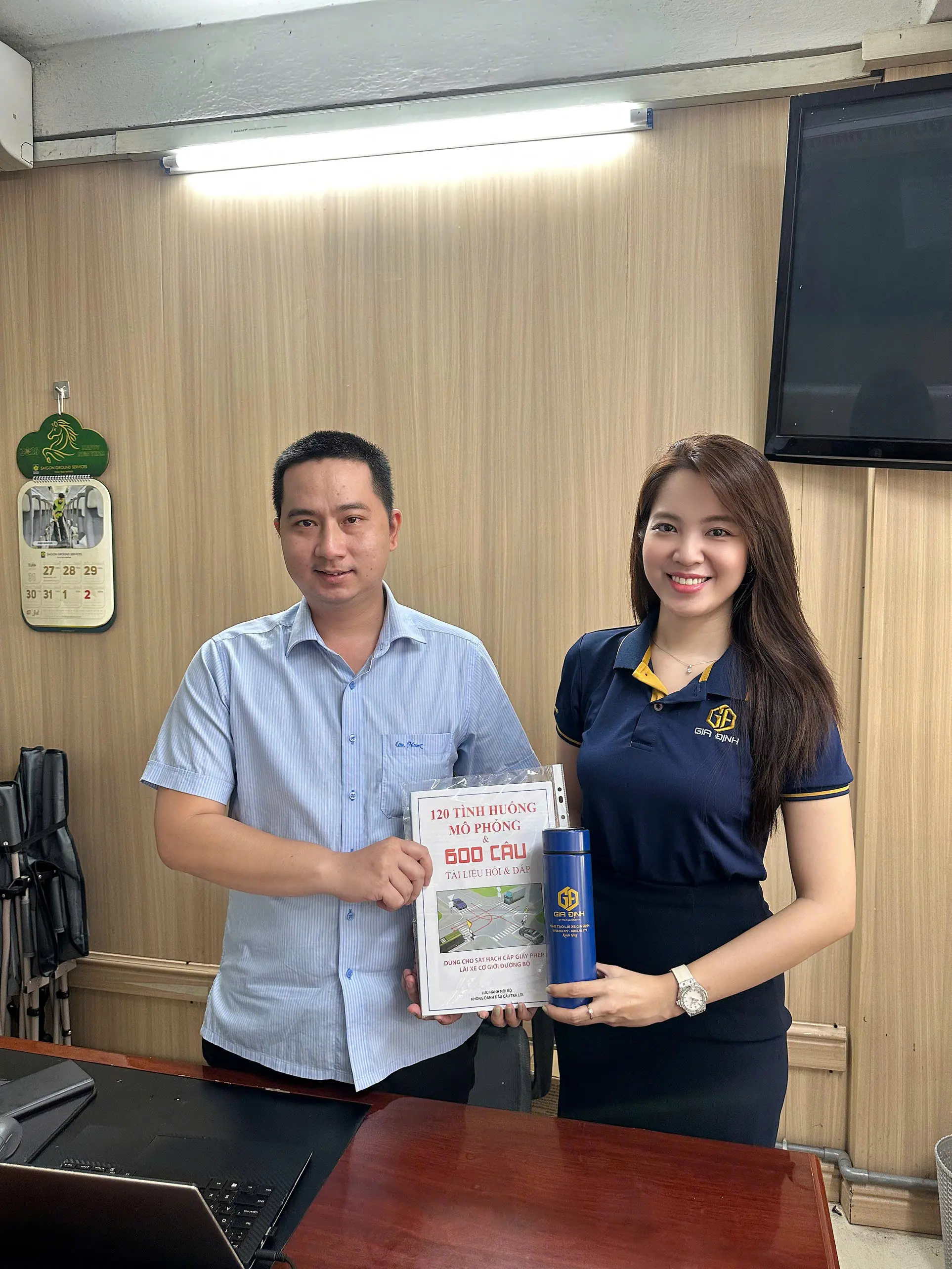 Văn phòng đào tạo lái xe Gia Định